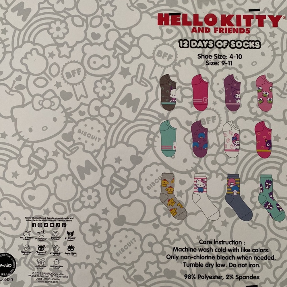 Hello kitty socks 🧦 - Picture 2 of 2